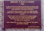 Mokare commemorative plaque