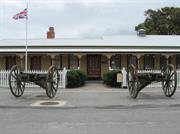 Garrison Barracks and Field Gun